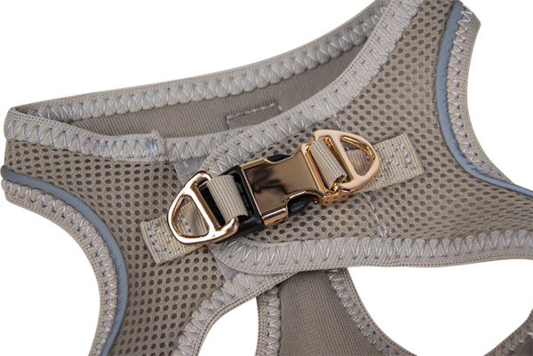 Animal Boulevard Animal Boulevard Promenade Air-Mesh Harnas Grijs Animal Boulevard Animal Boulevard Promenade Air-Mesh Harnas Grijs