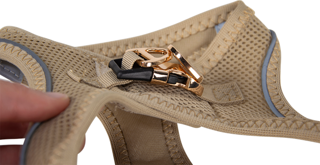 Animal Boulevard Animal Boulevard Promenade Air-Mesh Harnas Beige Animal Boulevard Animal Boulevard Promenade Air-Mesh Harnas Beige