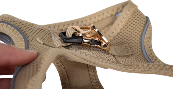 Animal Boulevard Animal Boulevard Promenade Air-Mesh Harnas Beige Animal Boulevard Animal Boulevard Promenade Air-Mesh Harnas Beige