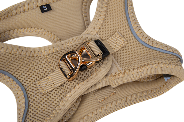 Animal Boulevard Animal Boulevard Promenade Air-Mesh Harnas Beige Animal Boulevard Animal Boulevard Promenade Air-Mesh Harnas Beige