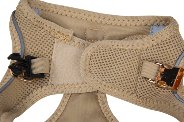 Animal Boulevard Animal Boulevard Promenade Air-Mesh Harnas Beige Animal Boulevard Animal Boulevard Promenade Air-Mesh Harnas Beige