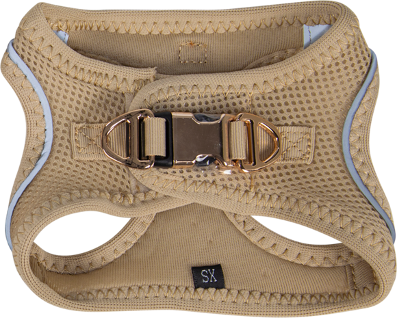 Animal Boulevard Animal Boulevard Promenade Air-Mesh Harnas Beige Animal Boulevard Animal Boulevard Promenade Air-Mesh Harnas Beige