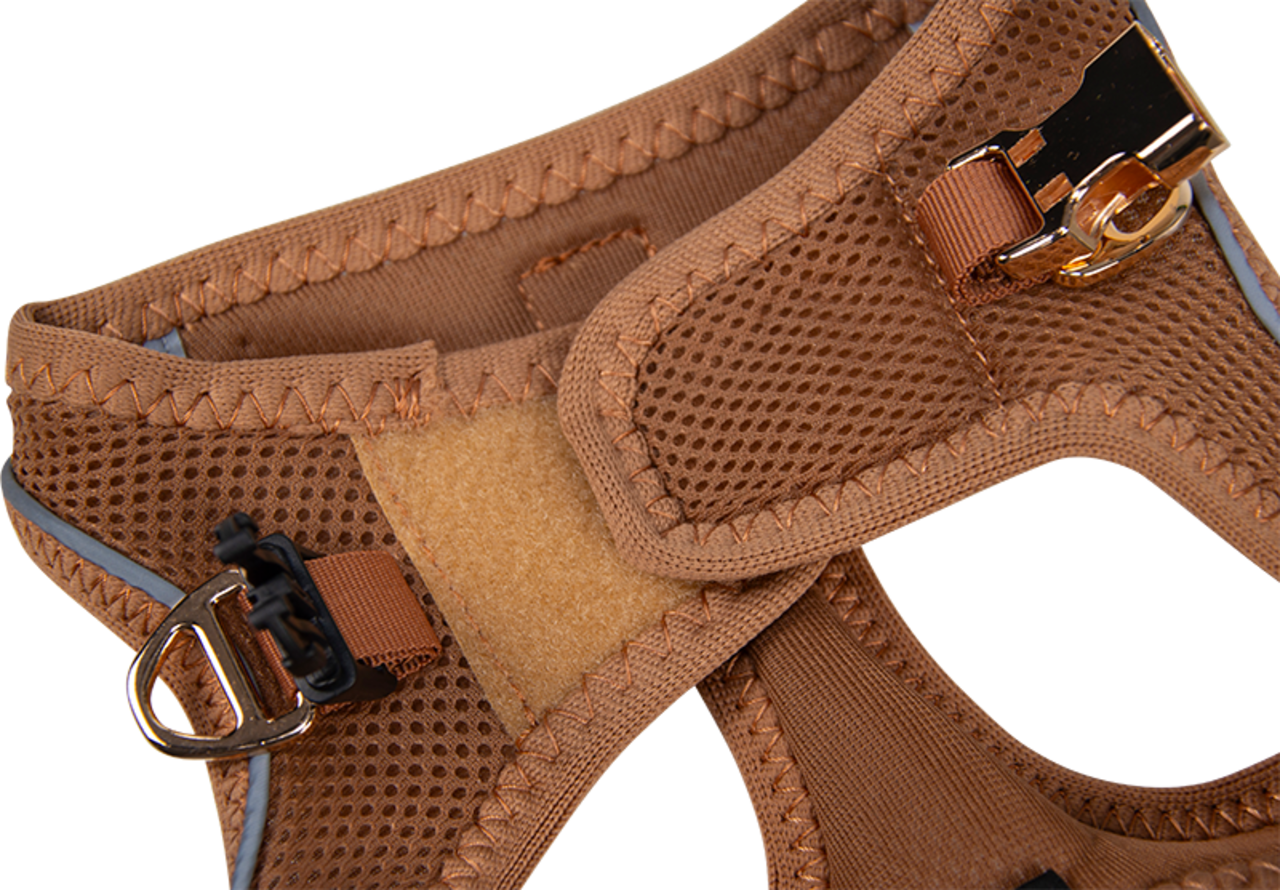 Animal Boulevard Animal Boulevard Promenade Air-Mesh Harnas Bruin Animal Boulevard Animal Boulevard Promenade Air-Mesh Harnas Bruin