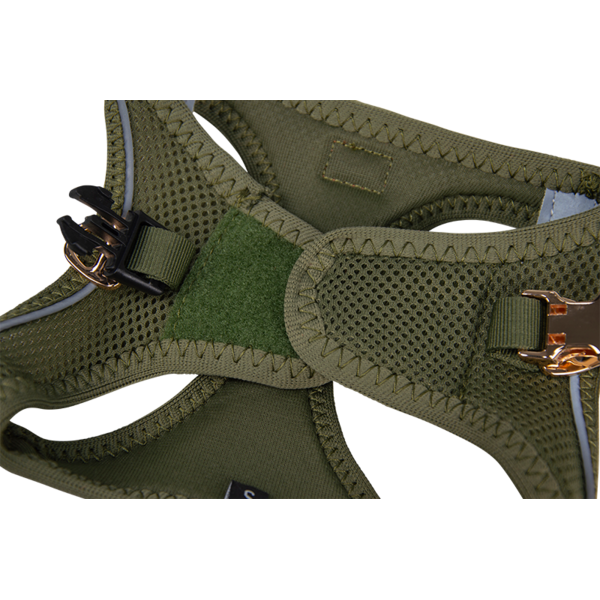 Animal Boulevard Animal Boulevard Promenade Air-Mesh Harnas Groen Animal Boulevard Animal Boulevard Promenade Air-Mesh Harnas Groen