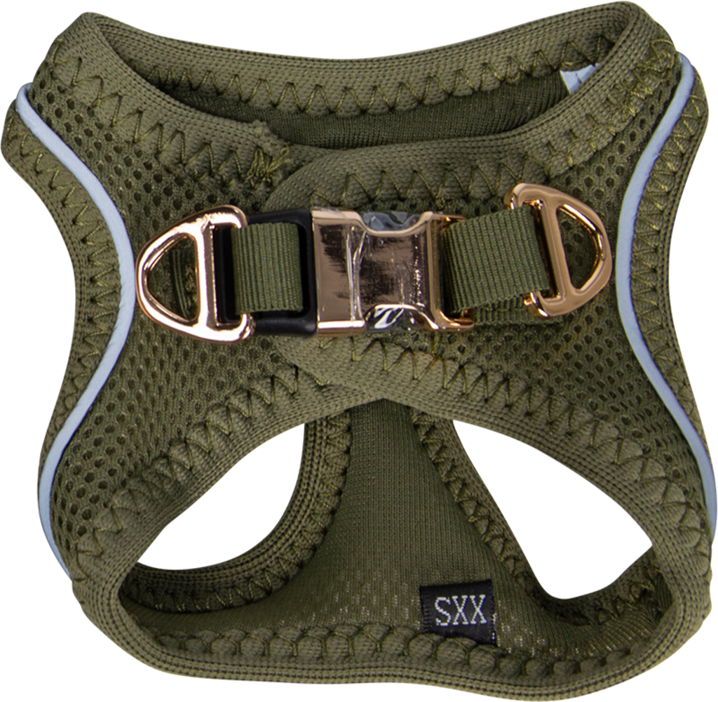 Animal Boulevard Animal Boulevard Promenade Air-Mesh Harnas Groen Animal Boulevard Animal Boulevard Promenade Air-Mesh Harnas Groen