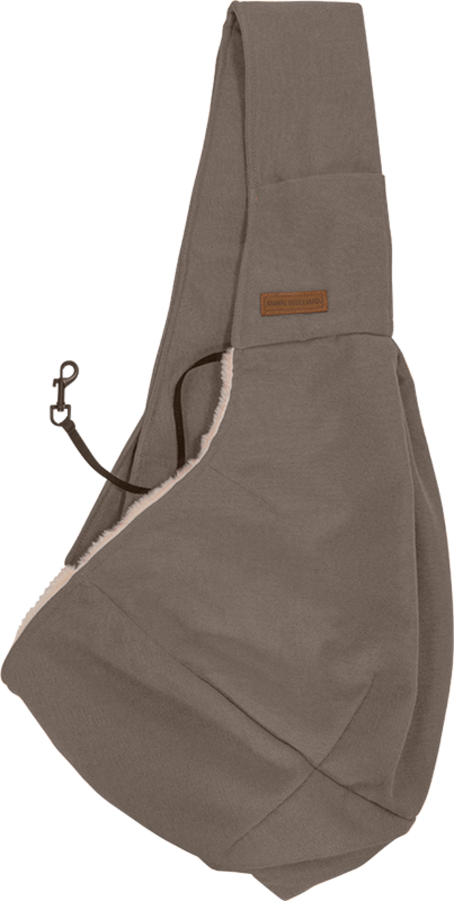 Animal Boulevard Animal Boulevard Home & Away Schoudertas voor Honden Bruin