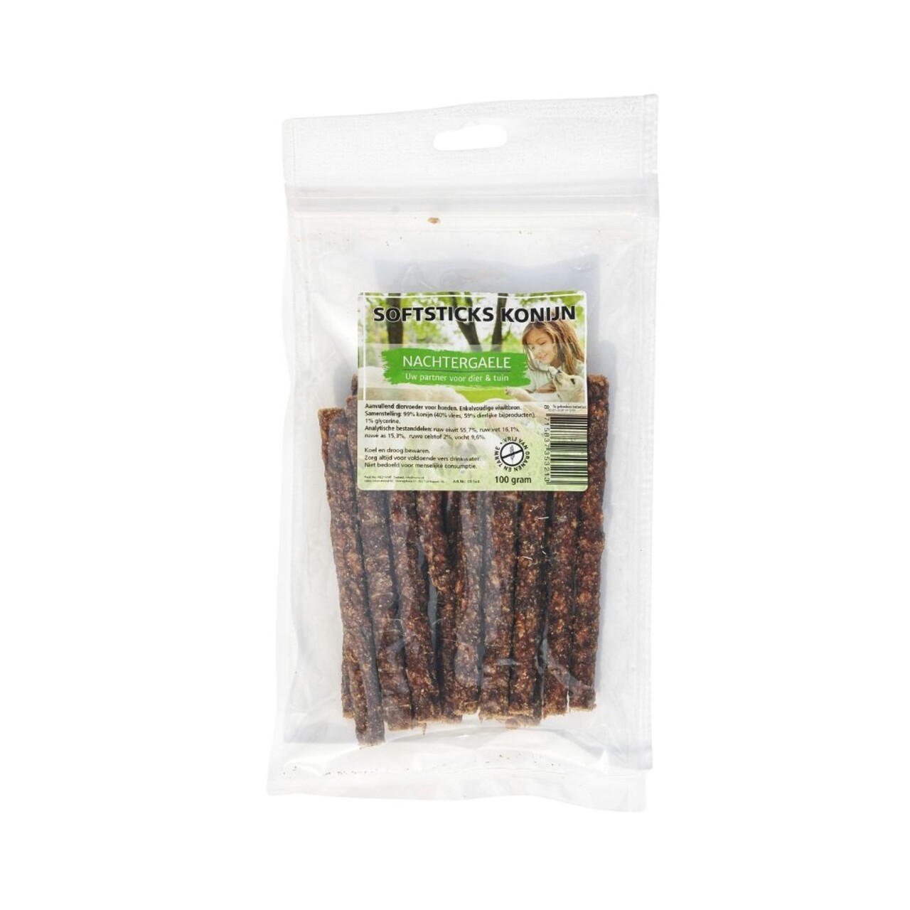 Nachtergaele Nachtergaele Softsticks 100% Konijn