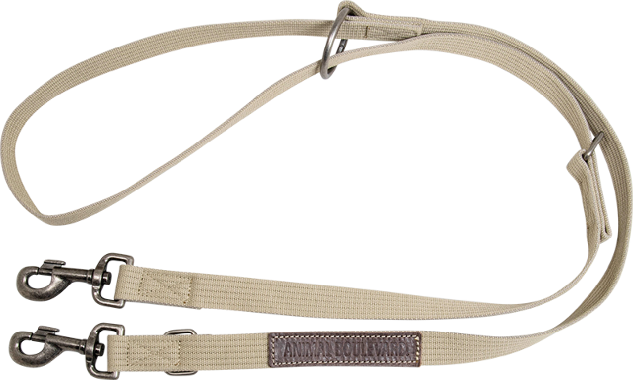 Animal Boulevard Animal Boulevard Canvas Multilijn Hond Beige