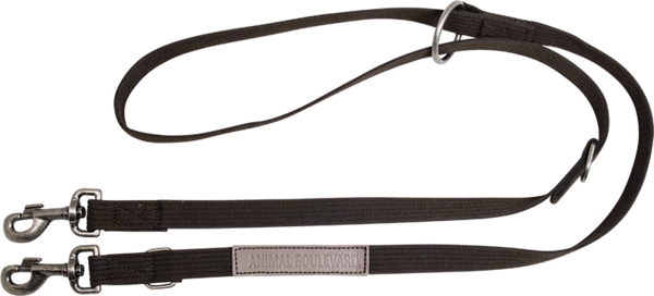 Animal Boulevard Animal Boulevard Canvas Multilijn Hond Bruin