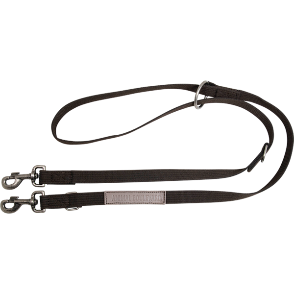 Animal Boulevard Animal Boulevard Canvas Multilijn Hond Bruin