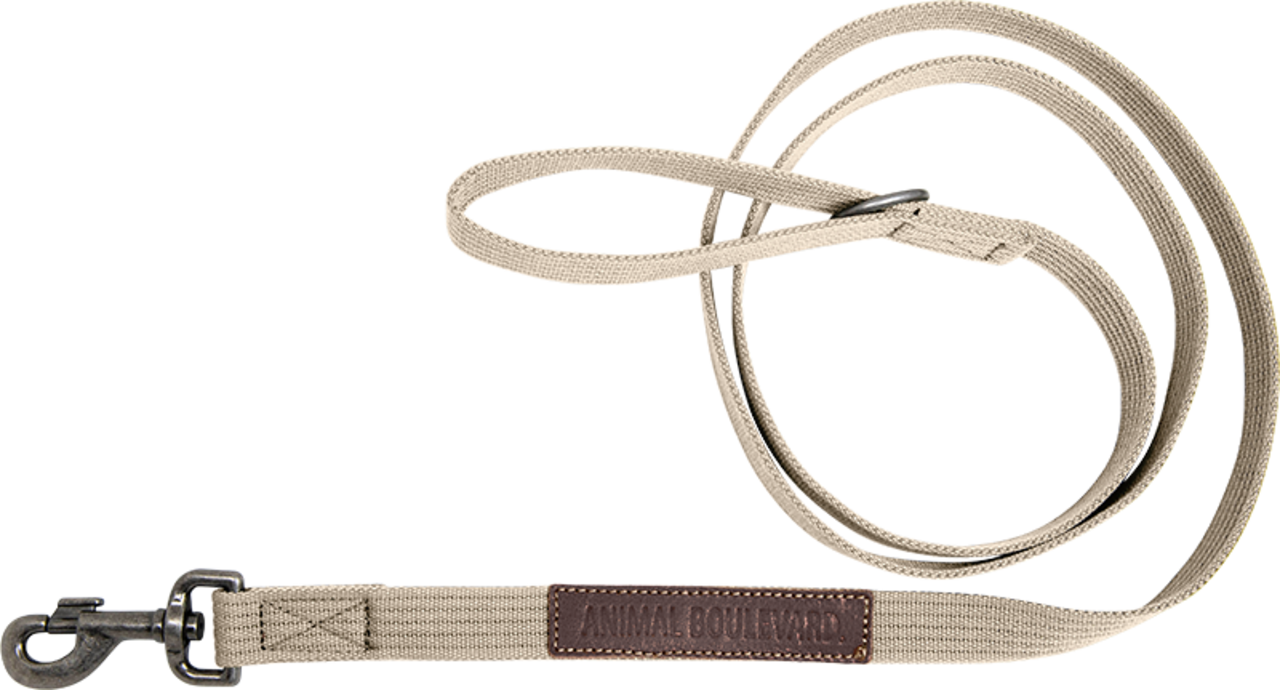 Animal Boulevard Animal Boulevard Canvas Lange Leiband Beige Animal Boulevard Animal Boulevard Canvas Lange Leiband Beige