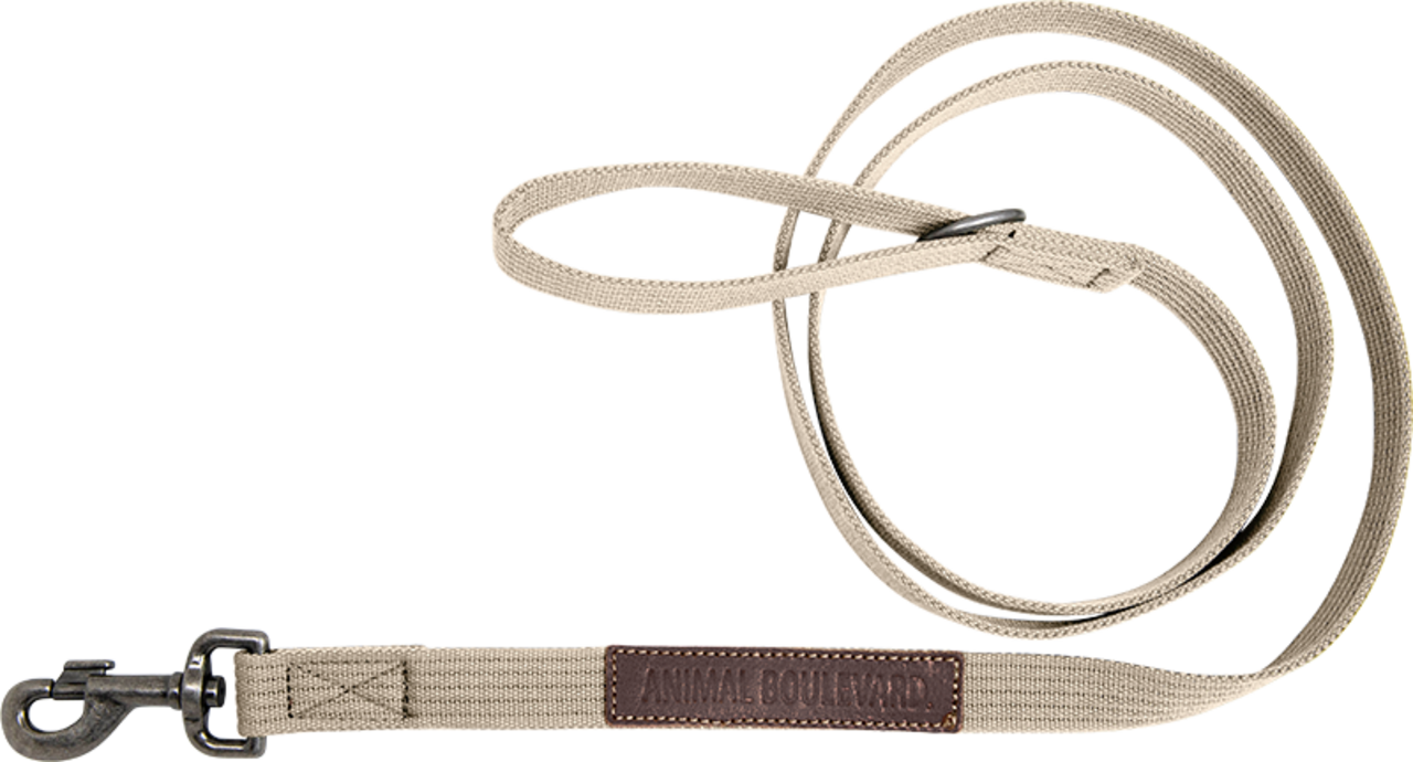 Animal Boulevard Animal Boulevard Canvas Lange Leiband Beige Animal Boulevard Animal Boulevard Canvas Lange Leiband Beige
