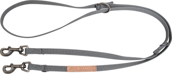 Animal Boulevard Animal Boulevard Canvas Multilijn Hond Grijs Animal Boulevard Animal Boulevard Canvas Multilijn Hond Grijs