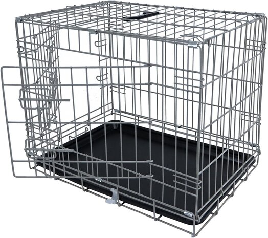 De Boon De Boon Draadkooi 2-Deurs Taupe De Boon De Boon Draadkooi 2-Deurs Taupe