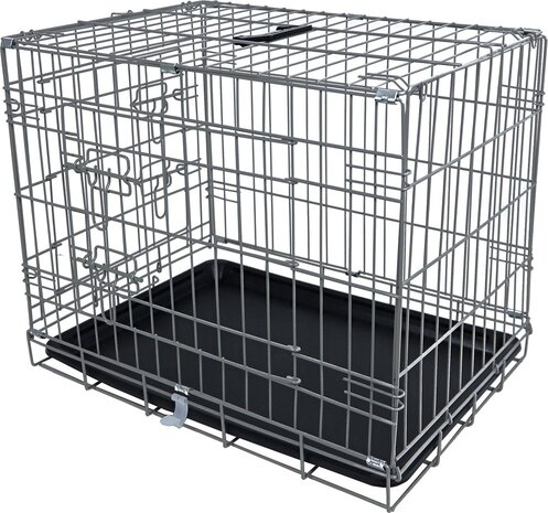 De Boon De Boon Draadkooi 2-Deurs Taupe De Boon De Boon Draadkooi 2-Deurs Taupe