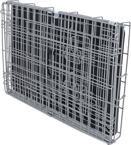 De Boon De Boon Draadkooi 2-Deurs Taupe De Boon De Boon Draadkooi 2-Deurs Taupe