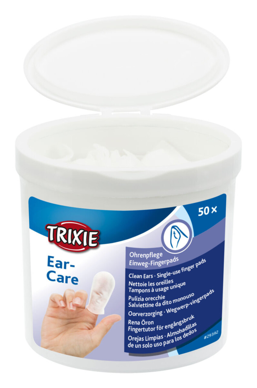 Trixie Trixie Oorverzorging Wegwerp-vingerpads Trixie Trixie Oorverzorging Wegwerp-vingerpads