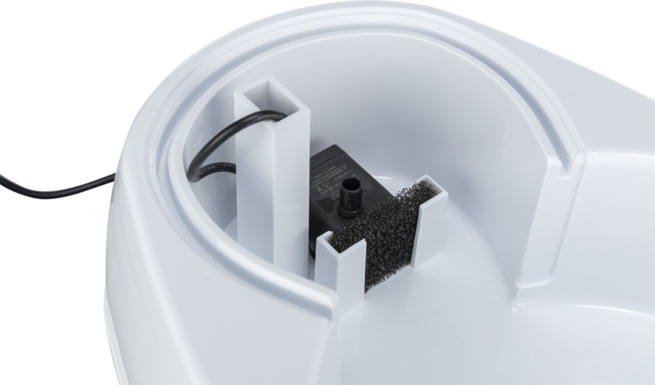 Trixie Trixie Drinkfontein Curved Stream Wit