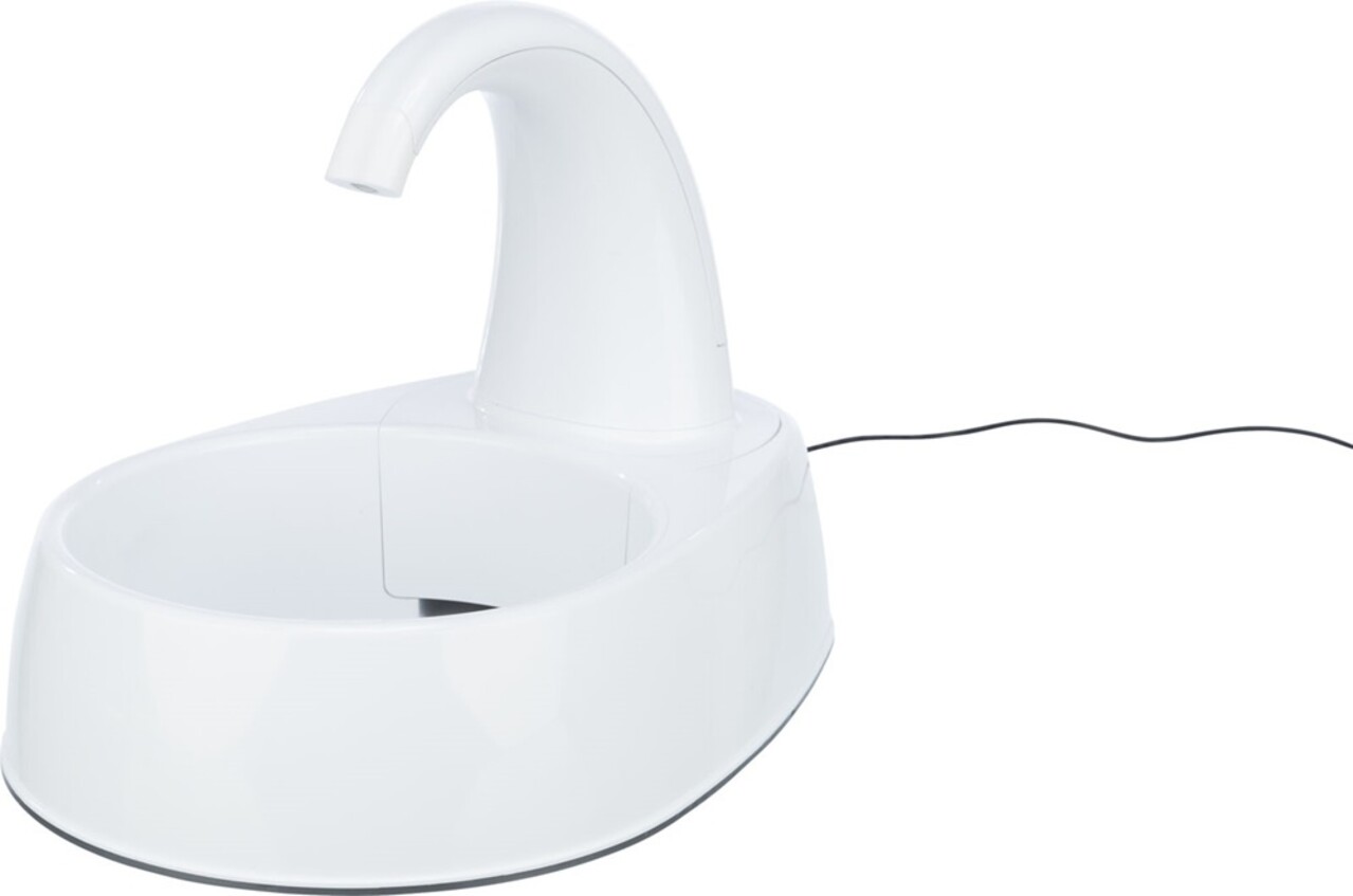 Trixie Trixie Drinkfontein Curved Stream Wit Trixie Trixie Drinkfontein Curved Stream Wit