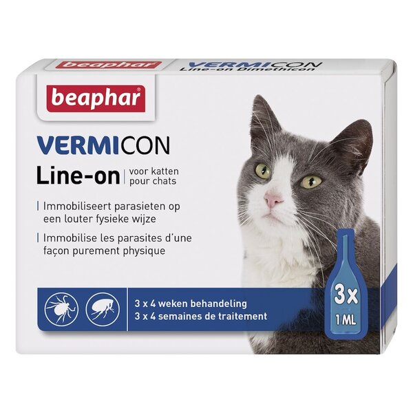 Béaphar Béaphar Line-On Vermicon Kat