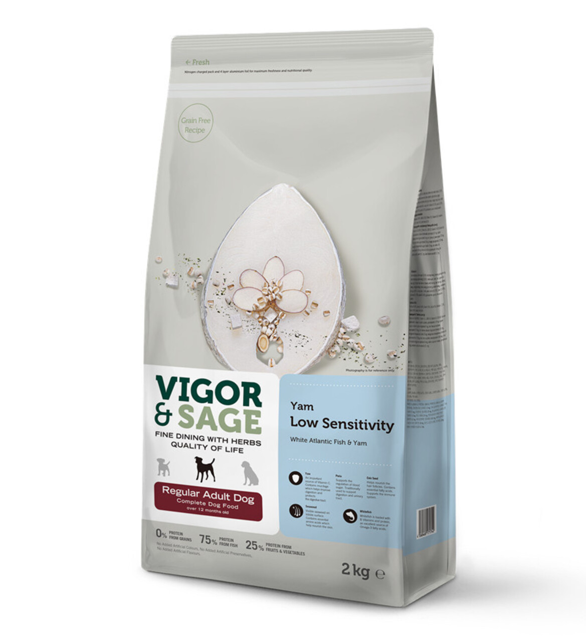 Vigor & Sage Vigor & Sage Low Sensitivity Witvis & Yam
