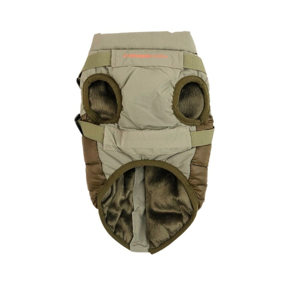 51 Degrees North 51 Degrees North Hondenjas Met Harnas National Coat Khaki 51 Degrees North 51 Degrees North Hondenjas Met Harnas National Coat Khaki