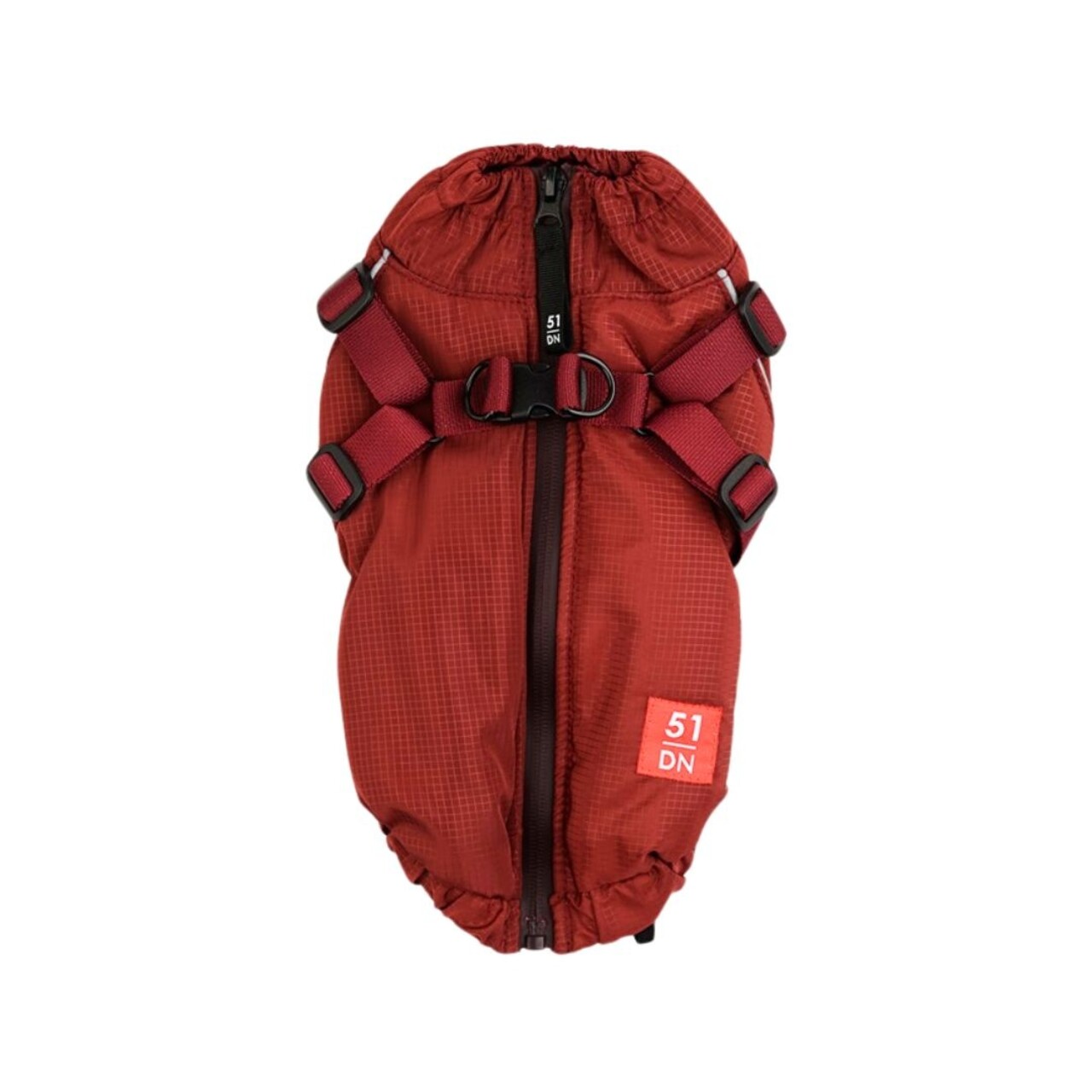 51 Degrees North 51 Degrees North Hondenjas Met Harnas Adventure Burgundy 51 Degrees North 51 Degrees North Hondenjas Met Harnas Adventure Burgundy