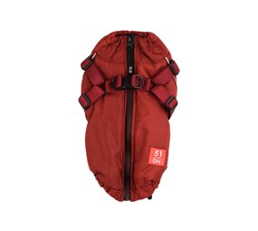 51 Degrees North 51 Degrees North Hondenjas Met Harnas Adventure Burgundy 51 Degrees North 51 Degrees North Hondenjas Met Harnas Adventure Burgundy