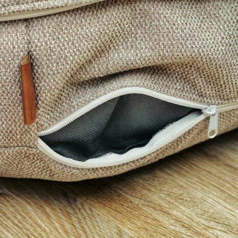 Nachtergaele Nachtergaele RIDGE Hondenmand Met Kap Beige Nachtergaele Nachtergaele RIDGE Hondenmand Met Kap Beige