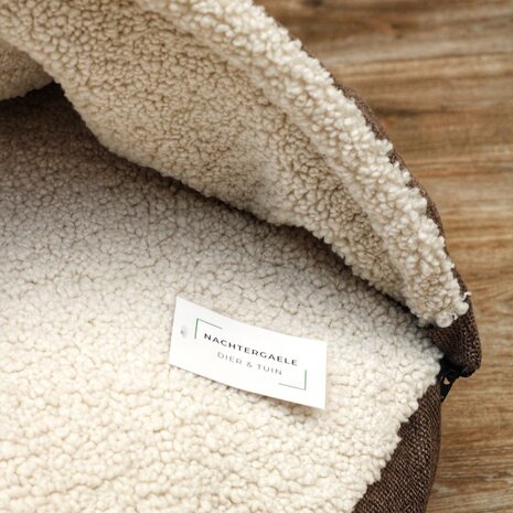 Nachtergaele Nachtergaele RIDGE Hondenmand Met Kap Bruin