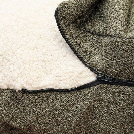 Nachtergaele Nachtergaele ESSENCE Hondenmand Met Kap Donkergroen Nachtergaele Nachtergaele ESSENCE Hondenmand Met Kap Donkergroen