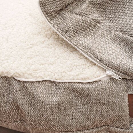 Nachtergaele Nachtergaele RIDGE Hondenmand Met Kap Lichtgrijs Nachtergaele Nachtergaele RIDGE Hondenmand Met Kap Lichtgrijs