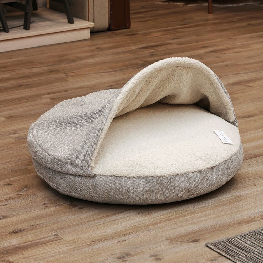 Nachtergaele Nachtergaele RIDGE Hondenmand Met Kap Lichtgrijs Nachtergaele Nachtergaele RIDGE Hondenmand Met Kap Lichtgrijs