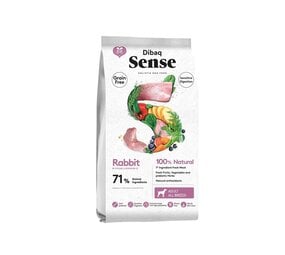 Dibaq Sense Dibaq Sense Hond Graanvrij Konijn Sensitive (met Vers Vlees) Dibaq Sense Dibaq Sense Hond Graanvrij Konijn Sensitive (met Vers Vlees)