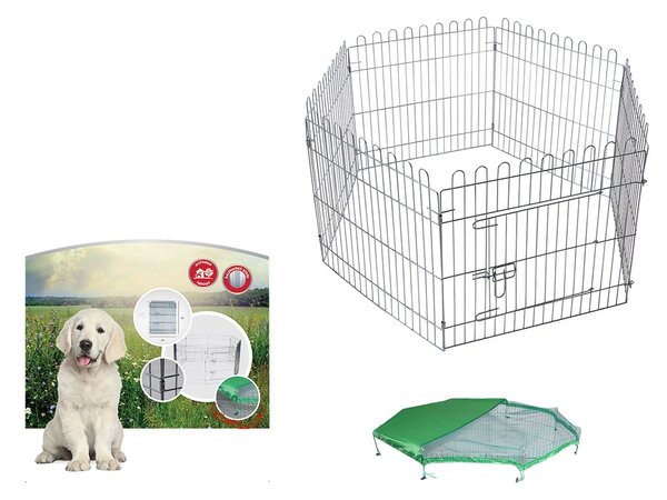 Vadigran Vadigran Park Konijn Zeshoekig + Net