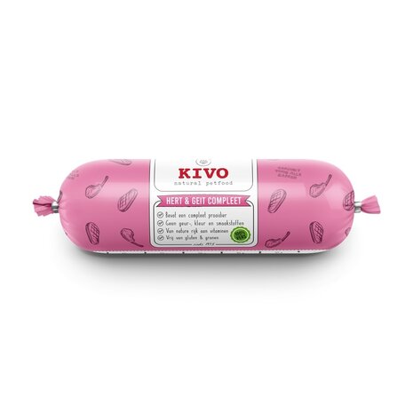 KIVO Vers Vlees KIVO Vers Vlees Hert & Geit Compleet KIVO Vers Vlees KIVO Vers Vlees Hert & Geit Compleet