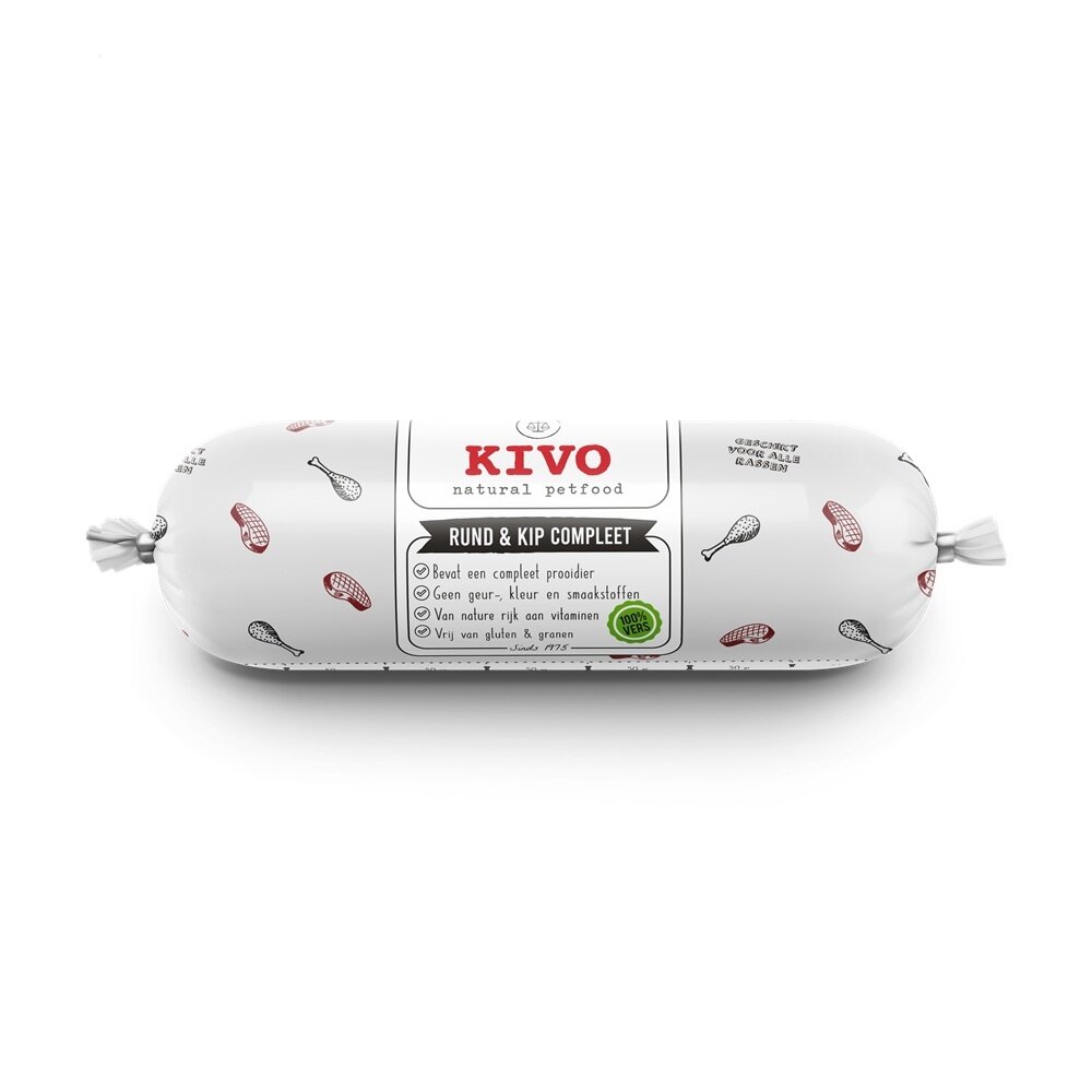 KIVO Vers Vlees KIVO Vers Vlees Rund & Kip Compleet KIVO Vers Vlees KIVO Vers Vlees Rund & Kip Compleet
