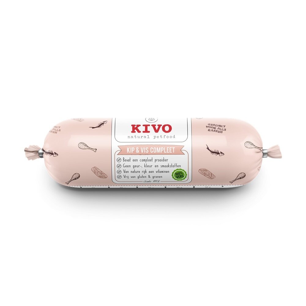 KIVO Vers Vlees KIVO Vers Vlees Kip & Vis Compleet KIVO Vers Vlees KIVO Vers Vlees Kip & Vis Compleet