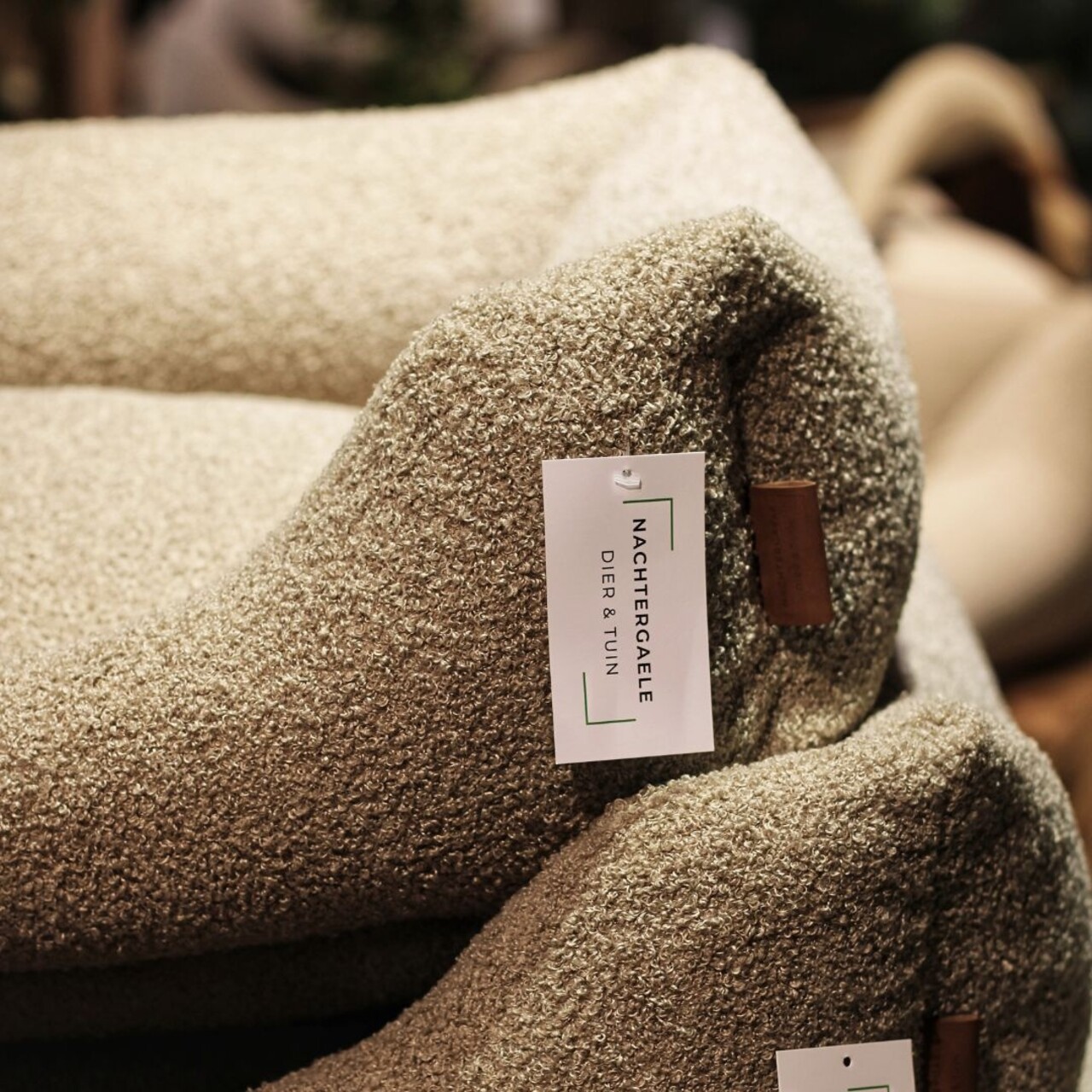 Nachtergaele Nachtergaele BOUCLE Hondenmand Orthopedisch Taupe Nachtergaele Nachtergaele BOUCLE Hondenmand Orthopedisch Taupe