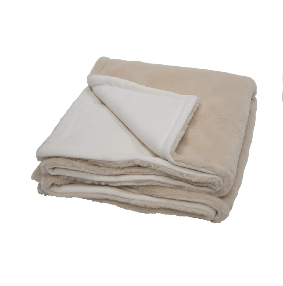 Animal Boulevard Animal Boulevard Champs-Elysées Deken Plush Beige Animal Boulevard Animal Boulevard Champs-Elysées Deken Plush Beige