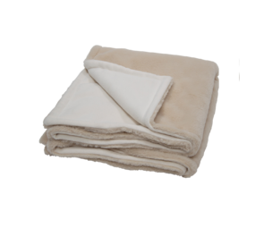 Animal Boulevard Animal Boulevard Champs-Elysées Deken Plush Beige Animal Boulevard Animal Boulevard Champs-Elysées Deken Plush Beige