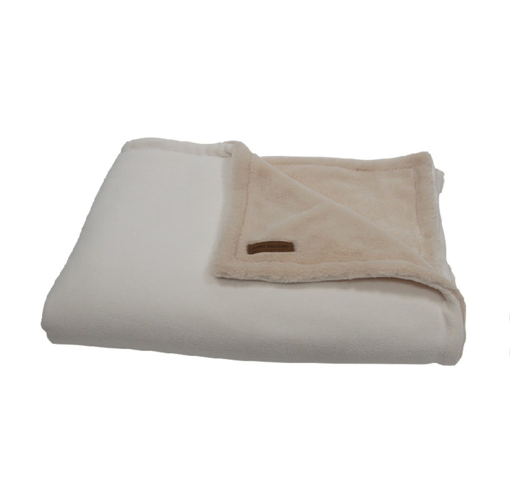 Animal Boulevard Animal Boulevard Champs-Elysées Deken Plush Beige Animal Boulevard Animal Boulevard Champs-Elysées Deken Plush Beige