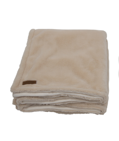 Animal Boulevard Animal Boulevard Champs-Elysées Deken Plush Beige Animal Boulevard Animal Boulevard Champs-Elysées Deken Plush Beige