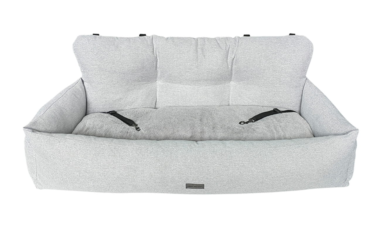 Animal Boulevard Animal Boulevard Home & Away Autostoel Backseat Betty Lichtgrijs-U Animal Boulevard Animal Boulevard Home & Away Autostoel Backseat Betty Lichtgrijs-U