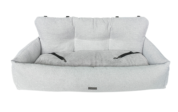 Animal Boulevard Animal Boulevard Home & Away Autostoel Backseat Betty Lichtgrijs-U Animal Boulevard Animal Boulevard Home & Away Autostoel Backseat Betty Lichtgrijs-U