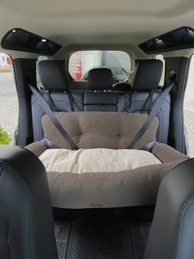 Animal Boulevard Animal Boulevard Home & Away Autostoel Backseat Betty Lichtgrijs-U Animal Boulevard Animal Boulevard Home & Away Autostoel Backseat Betty Lichtgrijs-U