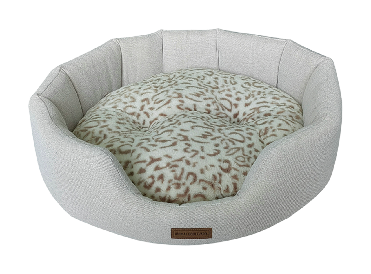 Animal Boulevard Animal Boulevard Snowleopard Sofa Wit/Grijs Animal Boulevard Animal Boulevard Snowleopard Sofa Wit/Grijs