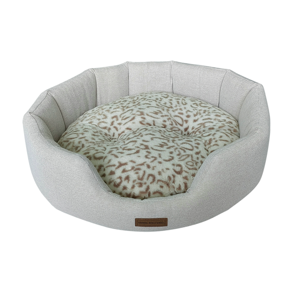 Animal Boulevard Animal Boulevard Snowleopard Sofa Wit/Grijs Animal Boulevard Animal Boulevard Snowleopard Sofa Wit/Grijs