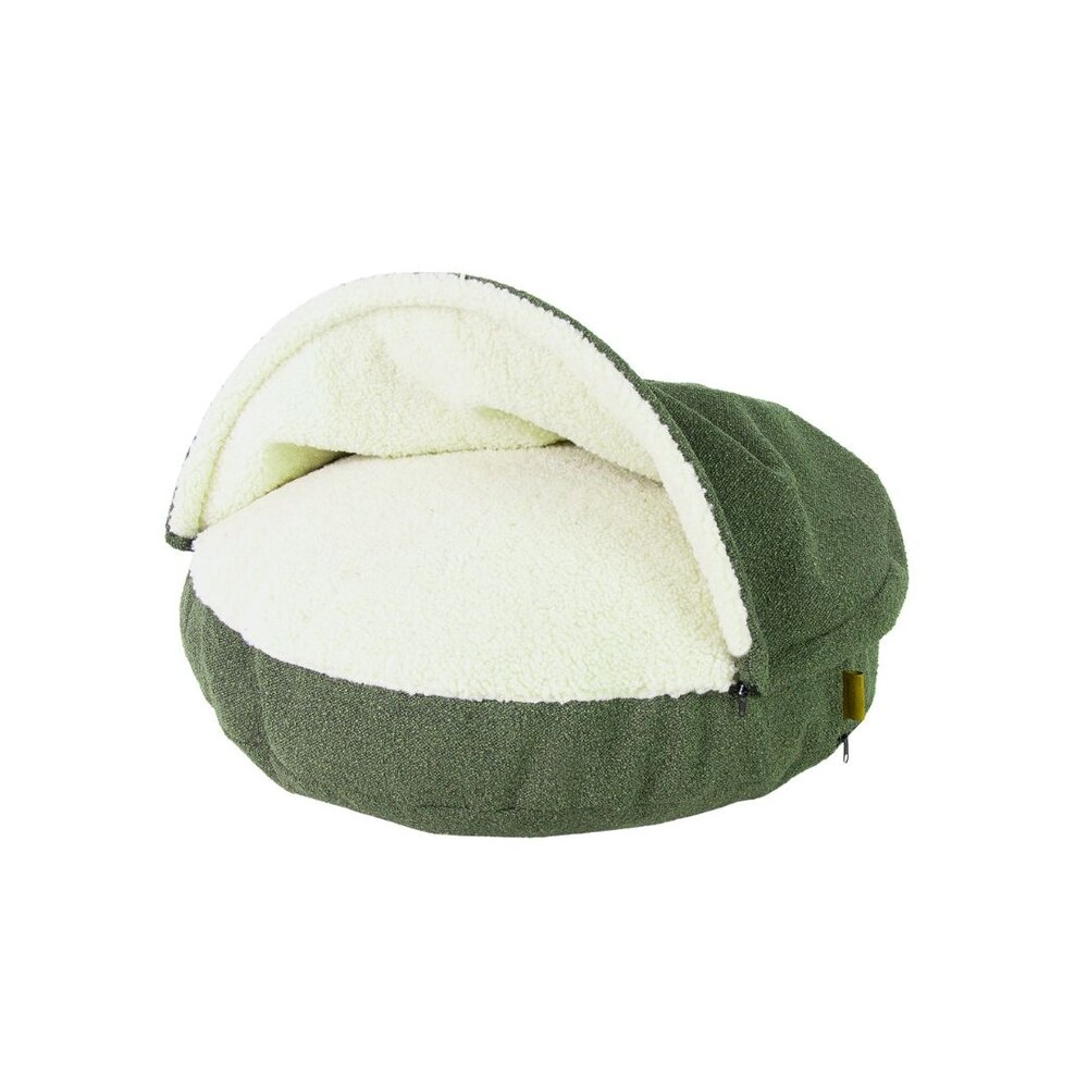 Nachtergaele Nachtergaele ESSENCE Hondenmand Met Kap Donkergroen Nachtergaele Nachtergaele ESSENCE Hondenmand Met Kap Donkergroen