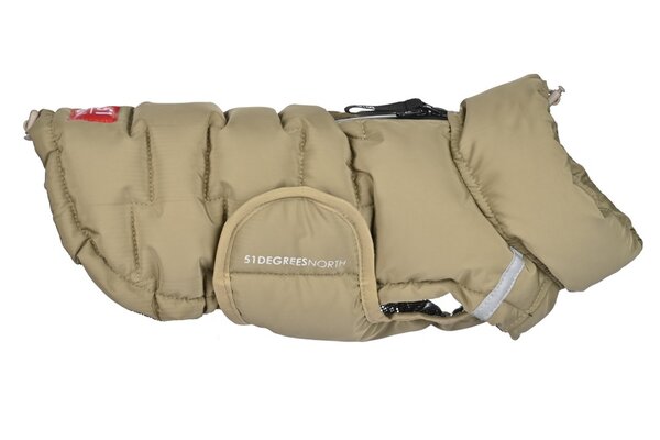 51 Degrees North 51 Degrees North Hondenjas voor Teckel Edge Coat Wet Sand 51 Degrees North 51 Degrees North Hondenjas voor Teckel Edge Coat Wet Sand